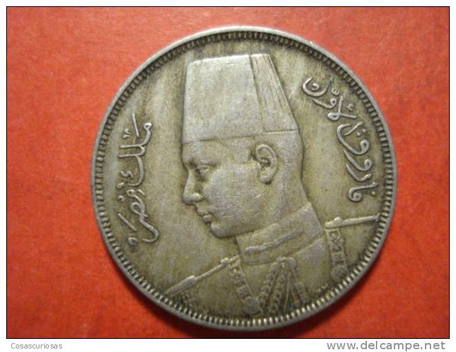 1470   EGYPT EGYPTE EGIPTO   5  MILLIEME      AÑO / YEAR  1938 VF - Egipto