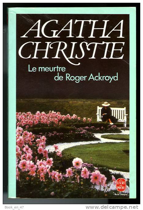 {63732} Agatha Christie " Le Meurtre De Roger Ackroyd ", Le Livre De Poche N° 617 , 02/1993 . TBE  " En Baisse " - Agatha Christie