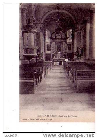 NEUILLY L´EVEQUE  -  Intérieur De L´Eglise - Neuilly L'Eveque