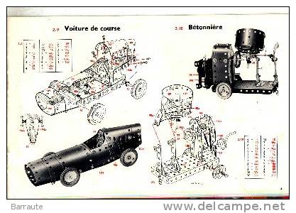 MANUEL D´INSTRUCTIONS  MECCANO  Boite 2 Et 3 . - Modélisme