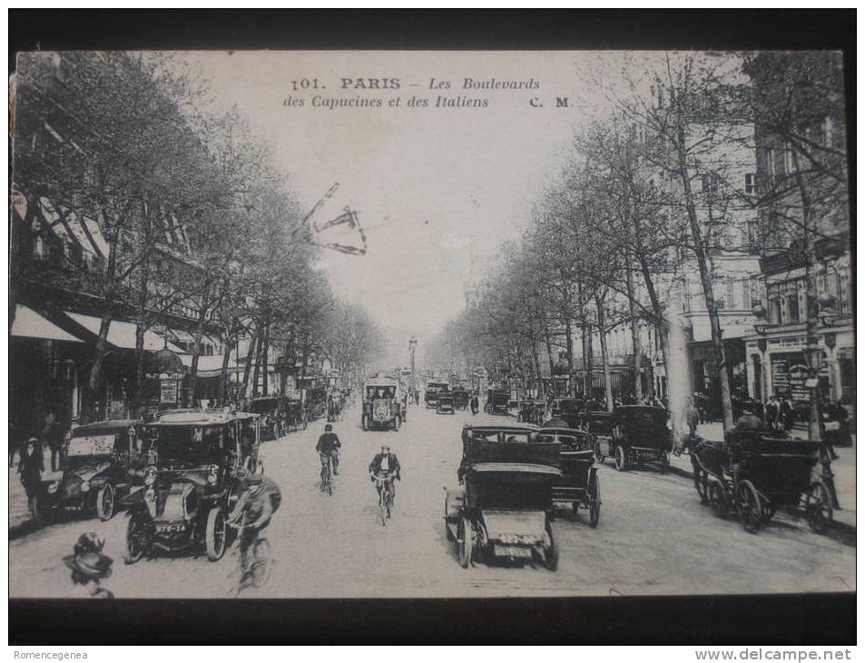 PARIS - Les Boulevards Des Capucines Et Des Italiens - Très Animée - A Voir - Paris (02)