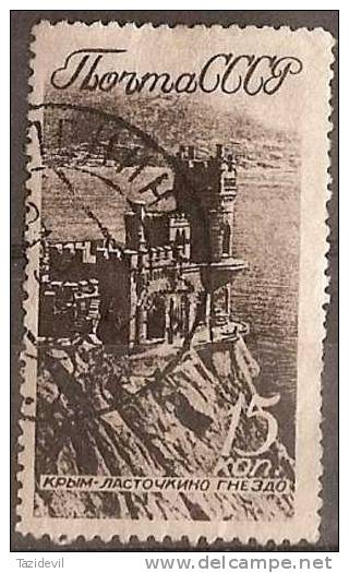 RUSSIA -  1938 15k View. Scott 671. Used - Gebraucht