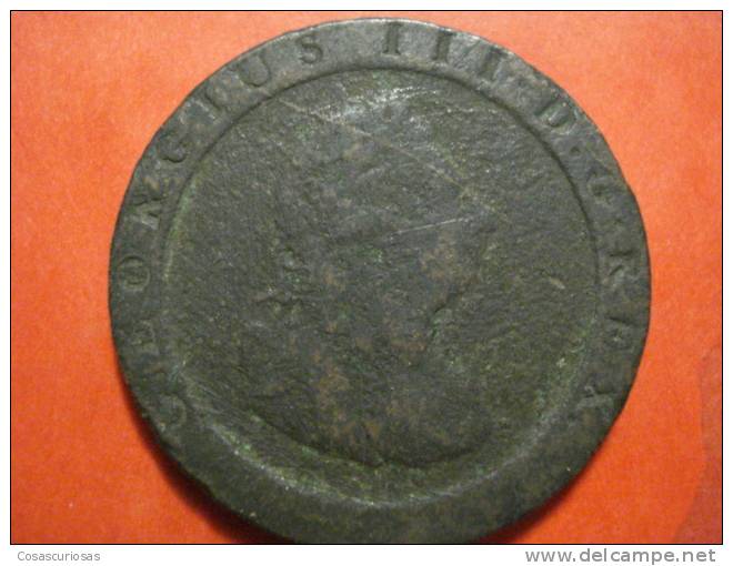 2060   UNITED KINGDOM UK GRAN BRETAÑA   1 PENNY    AÑO / YEAR  1797   F- - C. 1 Penny