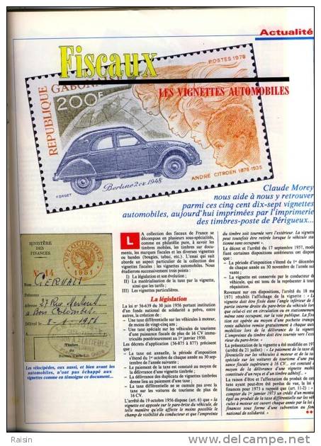 Le Monde des Philatélistes N°423 Octobre 1988 L´Automobile Française à l´étranger 104 pages TBE