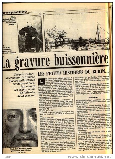 Le Monde Des Philatélistes N°424 Novembre1988 Littérature Académie Française Robinson Crusoé Maurice Rheims120 Pages TBE - Französisch (ab 1941)