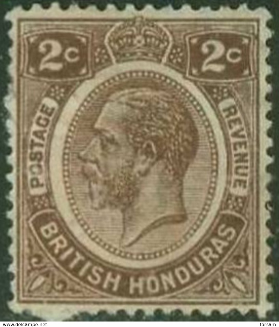 BRITISH HONDURAS..1922..Michel # 90...used. - British Honduras (...-1970)