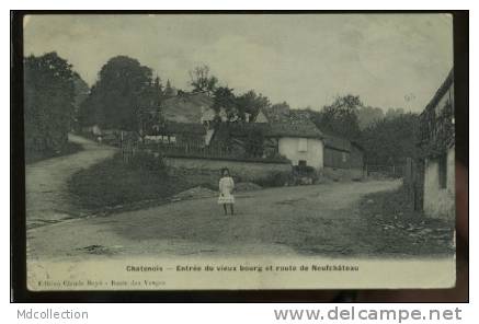 88 CHATENOIS Entrée Du Vieux Bourg Et Route De Neufchâteau - Chatenois