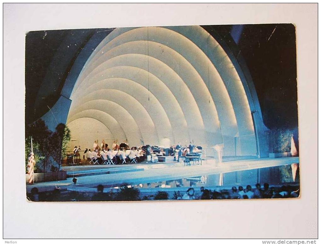 Hollywood Bowl -   California  PU 1950's     F D34523 - Los Angeles