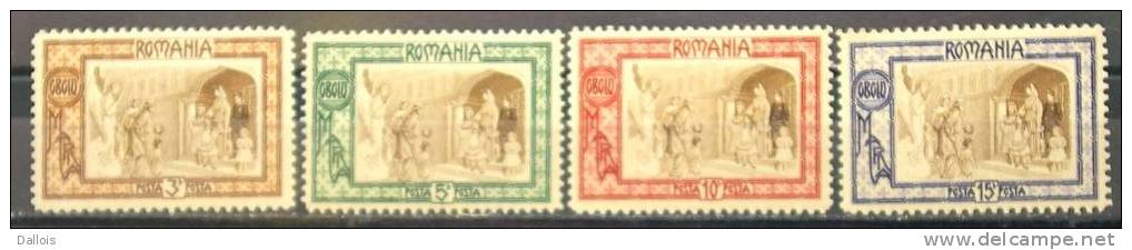 Roumanie - 1907 - Timbres De Bienfaisance - Neufs - ACF - Aktion Gegen Den Hunger