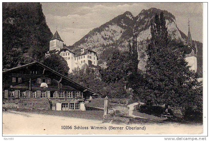 SUISSE Schloss Wimmis (Berner Oberland) - Wimmis