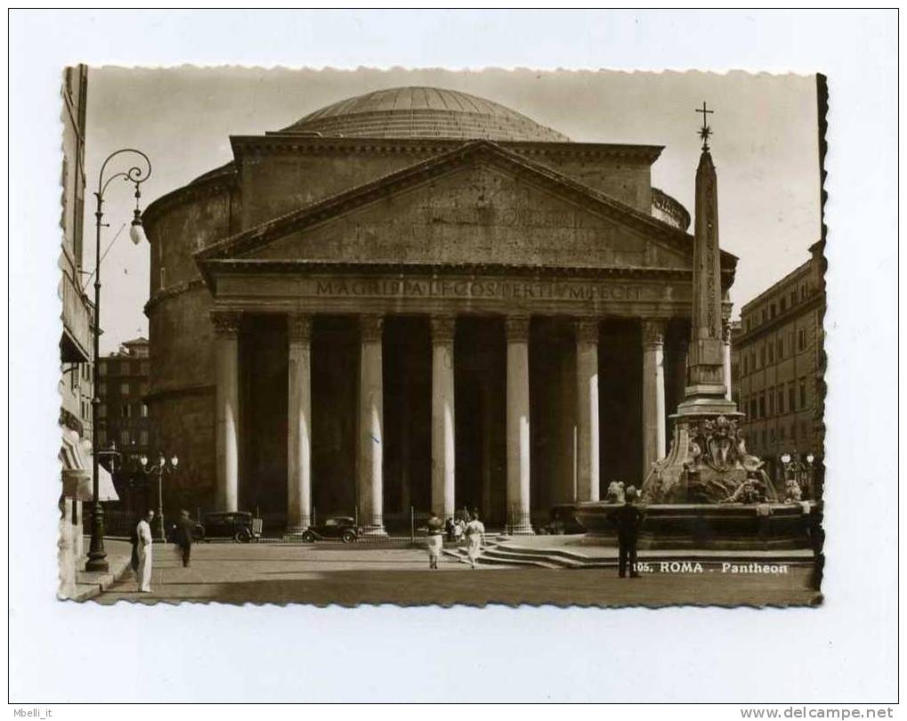 Roma  Pantheon 1940 Affrancatura - Pantheon