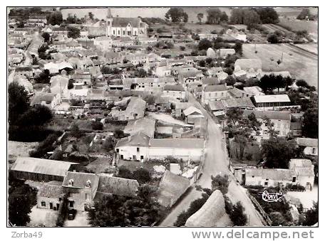 ST GEORGES SUR LOIRE Belle Vue Aérienne 1962 - Saint Georges Sur Loire