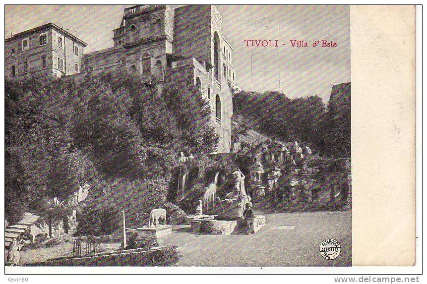 ITALIE TIVOLI Villa D´Este - Tivoli