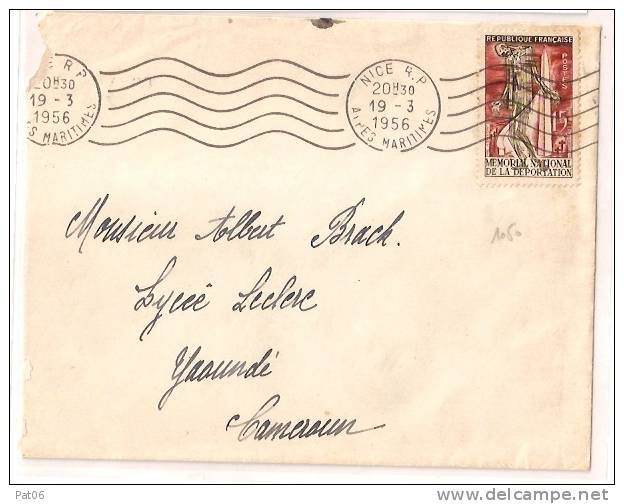 06 – Alpes Mmes « NICE » - 1927-1959 Storia Postale