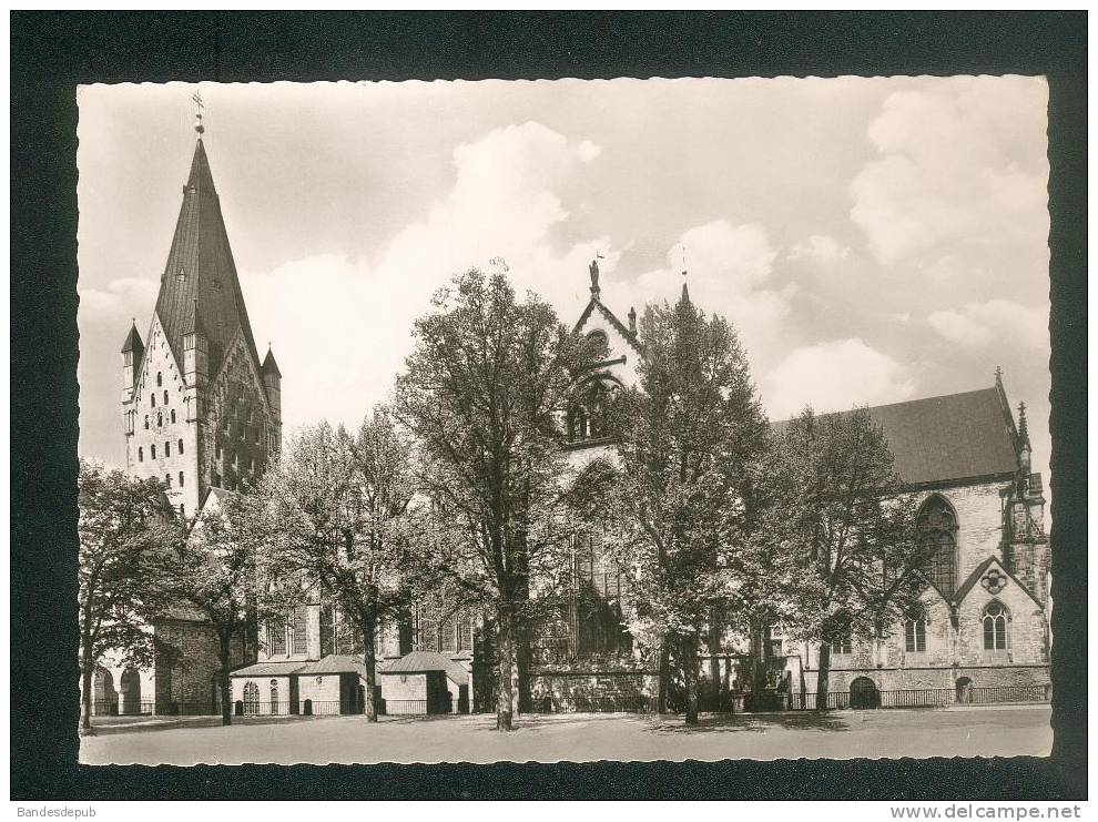 CPSM - Allemagne - Paderborn - Dom ( Eglise Hans Klocke Verlag) - Paderborn