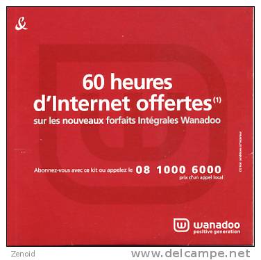 Kit De Connexion Internet Wanadoo 60 Heures - Internetaansluiting