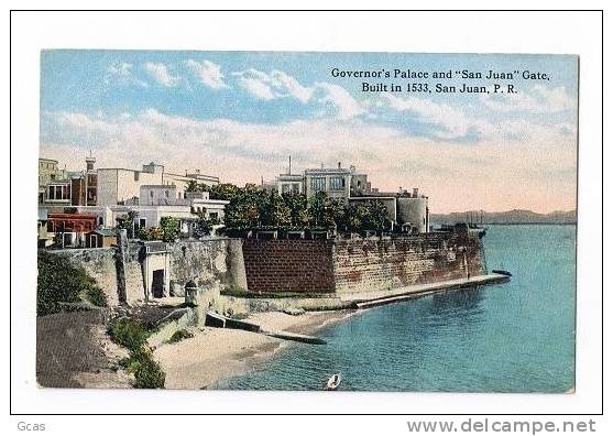 Governor's Palace And San Juan Gate - Puerto Rico