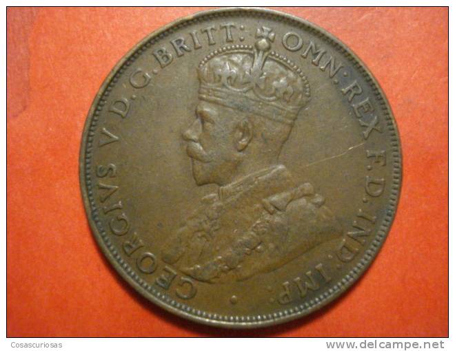 2724 AUSTRALIA  ONE PENNY   GEORGE V   AÑO / YEAR  1923   XF- - Penny