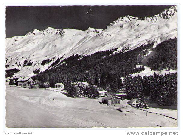 AK VALBELLA Mit Papanerhörner 6. III.65 - 12 VALBELLA Parpaner Rothorn Bahn Nach Schliffkopfhaus - Parpan