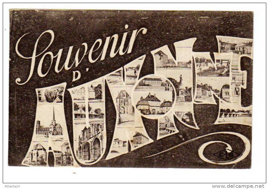 AUXONNE - SOUVENIR  CARTE  MULTI VIES    (D21) - Auxonne