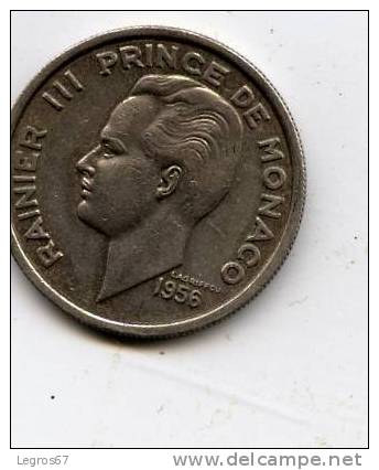 MONACO 100 FRANCS RAINIER III 1956 - 1949-1956 Franchi Antichi