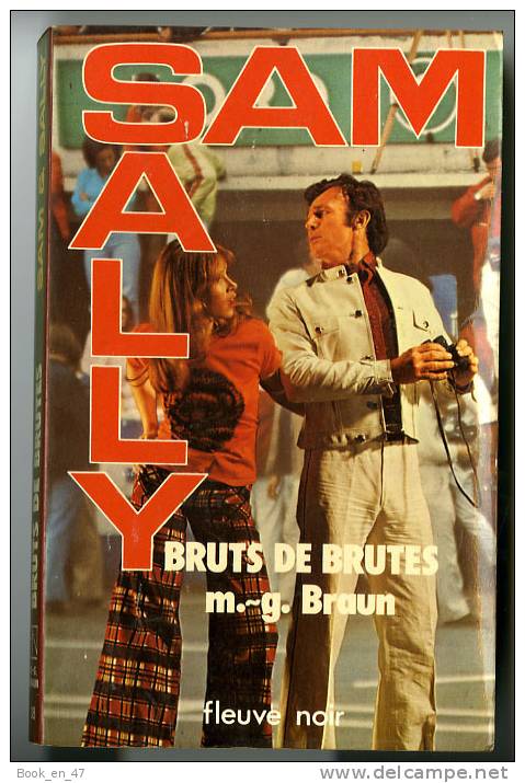 {44649} M G Braun " Bruts De Brutes " Sam & Sally N° 38 , 1978 - Fleuve Noir