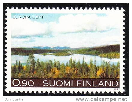 Finland 1977 Europa Issue Autumn Landscape Northern Finland MNH - 1977