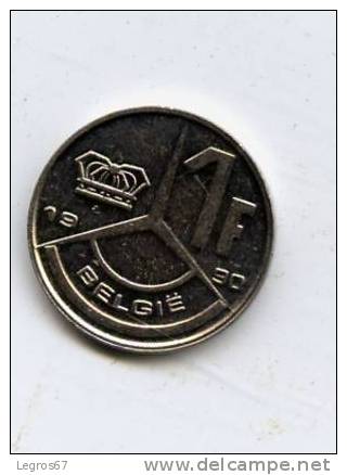 BELGIQUE 1 FRANC 1990 - 1 Franc