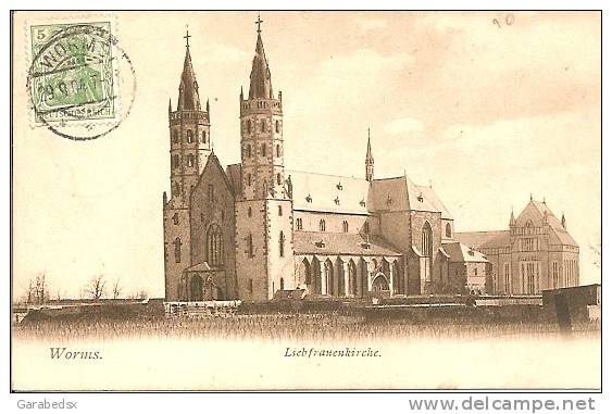 Worms - Liebfrauenkirche. - Worms