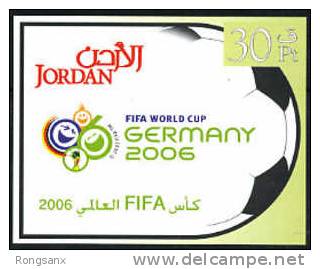 2006 JORDAN -  WC Football Germany 5V+MS - Jordanie