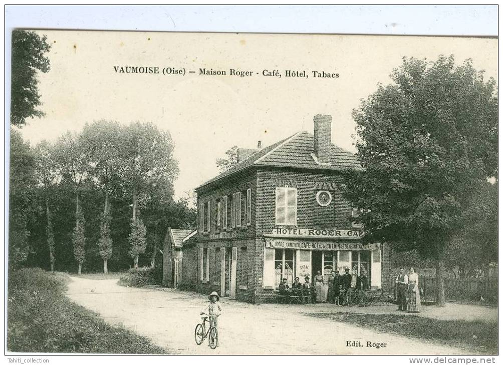 VAUMOISE - Maison Roger - Café,Hôtel,Tabacs - Vaumoise