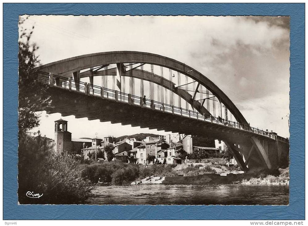 CPM..( 43 )..LANGEAC....Le Pont  Alexandre Bertran - Langeac