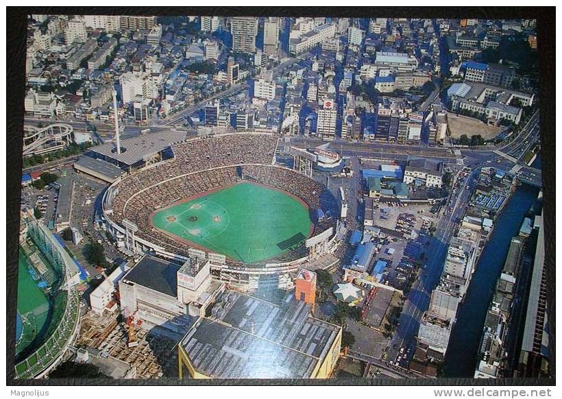 Sport,Baseball,Stadium,"Korakuen",Japan,postcard - Honkbal