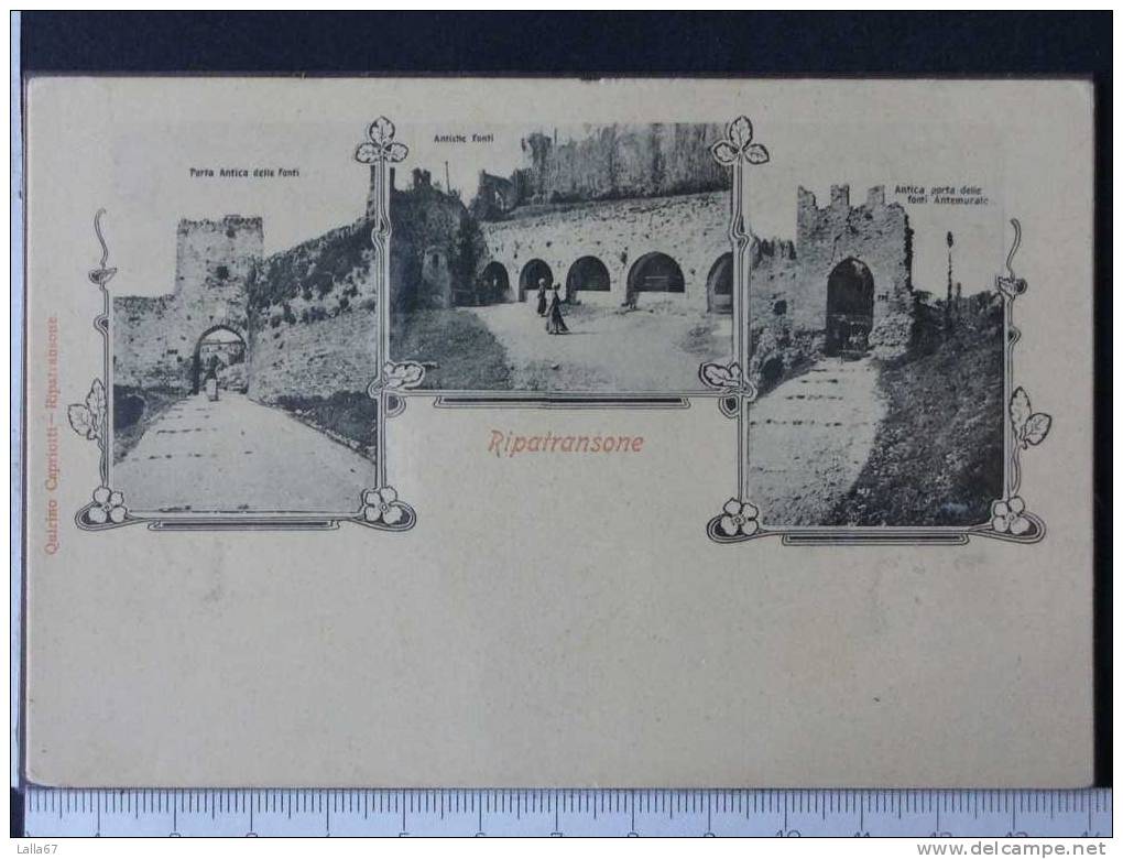 MARCHE - ASCOLI PICENO - RIPATRANSONE - VEDUTINE - (NON VIAGGIATA)   N. 2628 - Ascoli Piceno