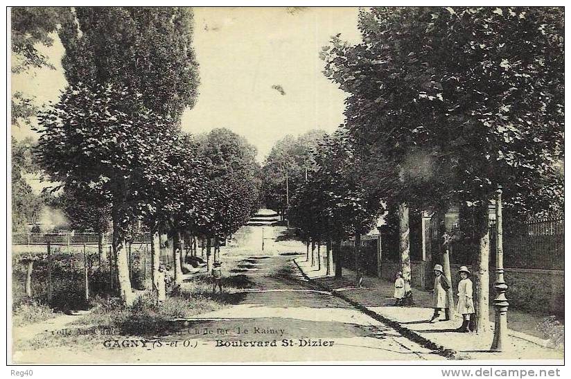 D93 - GAGNY  -  Boulevard ST DIZIER - Gagny