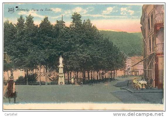 MALMEDY-PLACE DE ROME - Malmedy