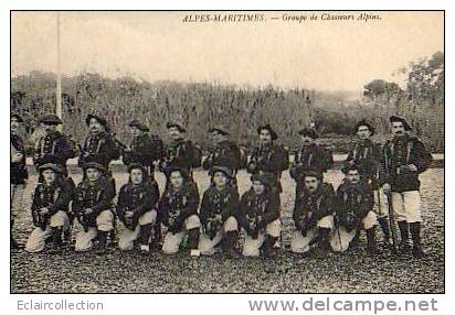 MILITARIA ..Chasseurs Alpins..Alpes Maritimes - Otros & Sin Clasificación