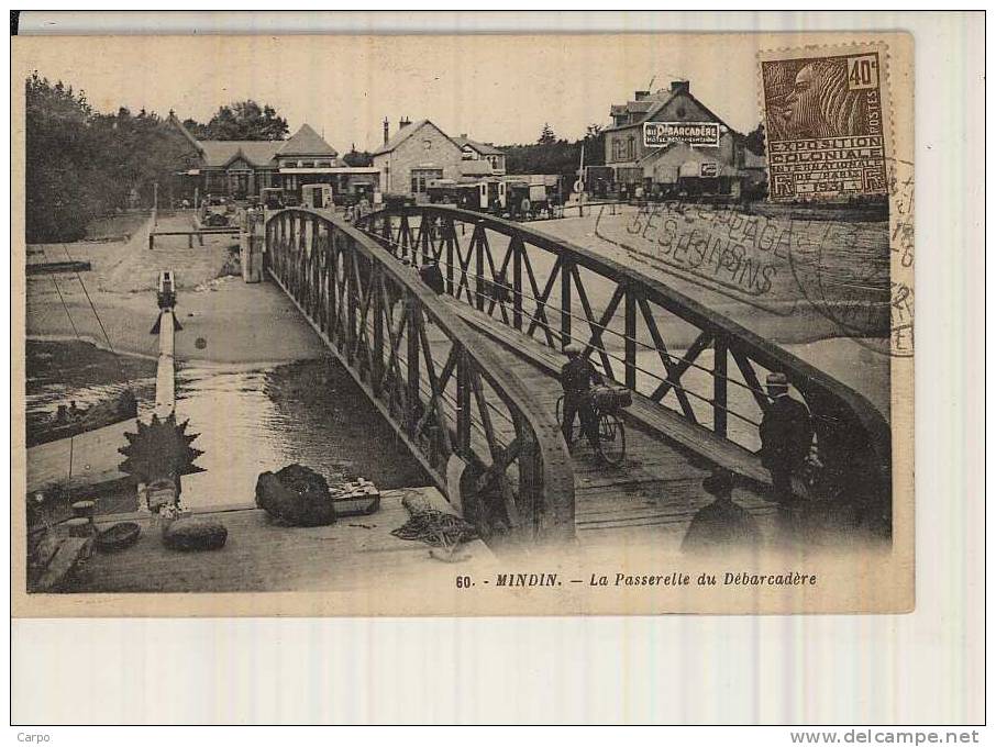 MINDIN. - La Passerelle Du Débarcadère.(Saint-Brévin-les-Pins) - Saint-Brevin-les-Pins