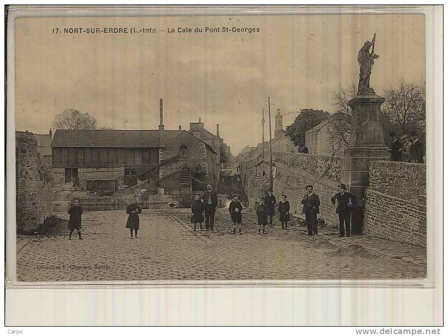 NORT-SUR-ERDRE. - La Cale Du Pont St-Georges. - Nort Sur Erdre