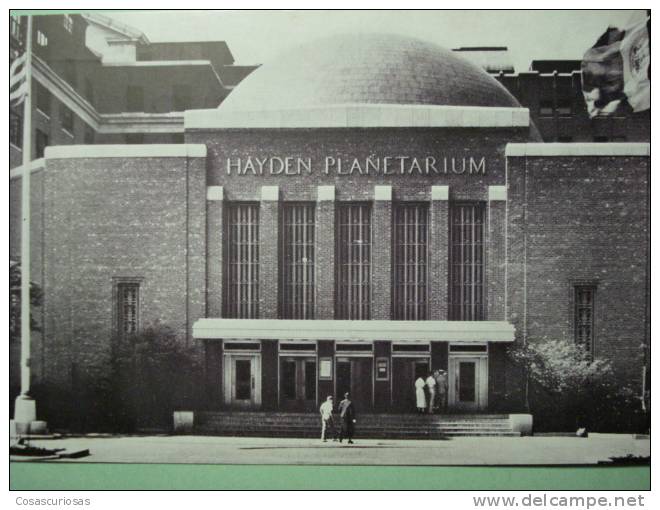 3740  HAYDEN PLANETARIUM NEW YORK  UNITED STATES     AÑOS / YEARS / ANNI  1940 - Sterrenkunde