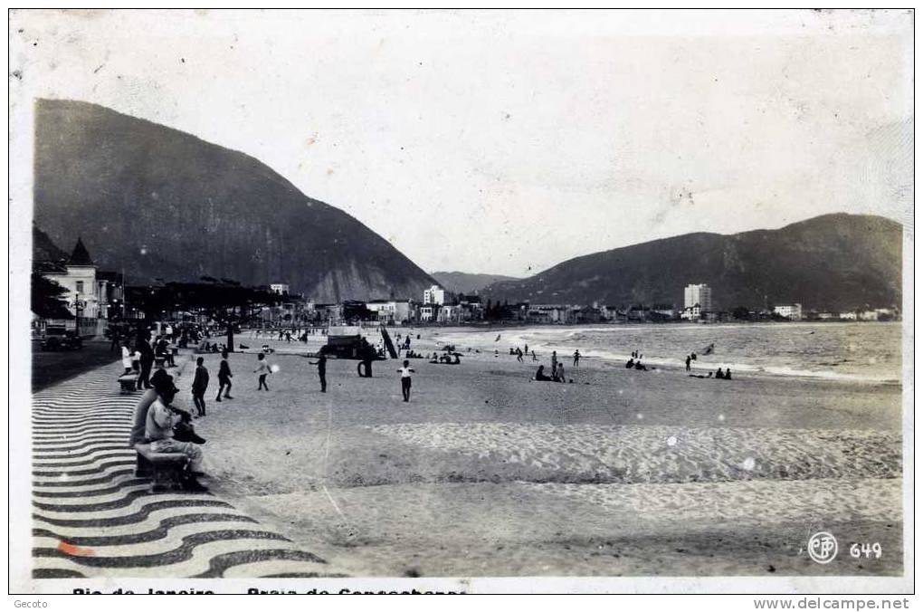 Rio De Jeneiro - Plage De Copacabana - Copacabana