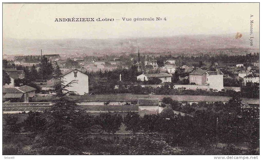 ANDREZIEUX VUE GENERALE N°4 - Andrézieux-Bouthéon