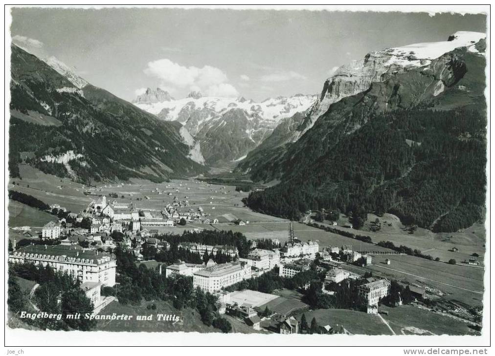 Schweiz/Suisse: AK Engelberg Mit Spannörter Und Titlis, 2 Scans - Engelberg