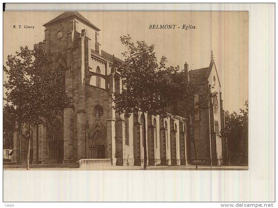 BELMONT. - Eglise. - Belmont De La Loire