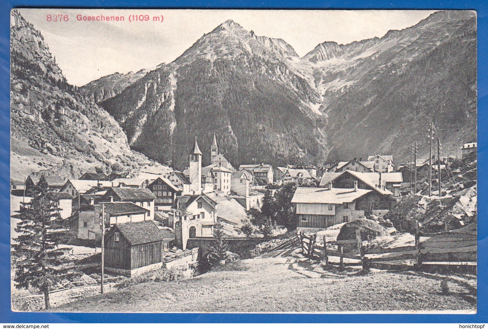 Schweiz; Goeschenen; Panorama - Göschenen