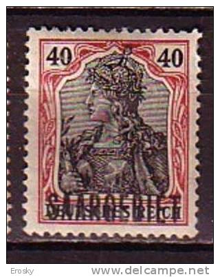 N0356 - SARRE SAAR Yv N°41 * - Unused Stamps