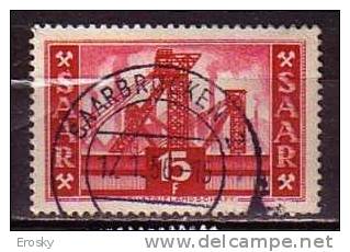 N0335 - SARRE SAAR Yv N°337 - Gebraucht