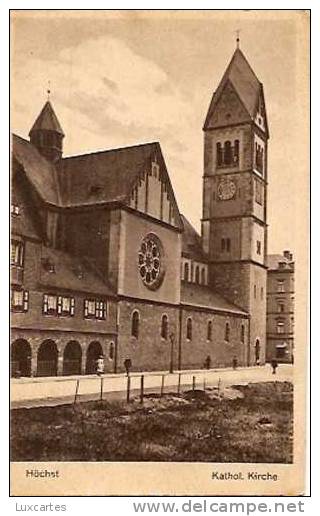 HÖCHST. KATHOL. KIRCHE. - Höchst