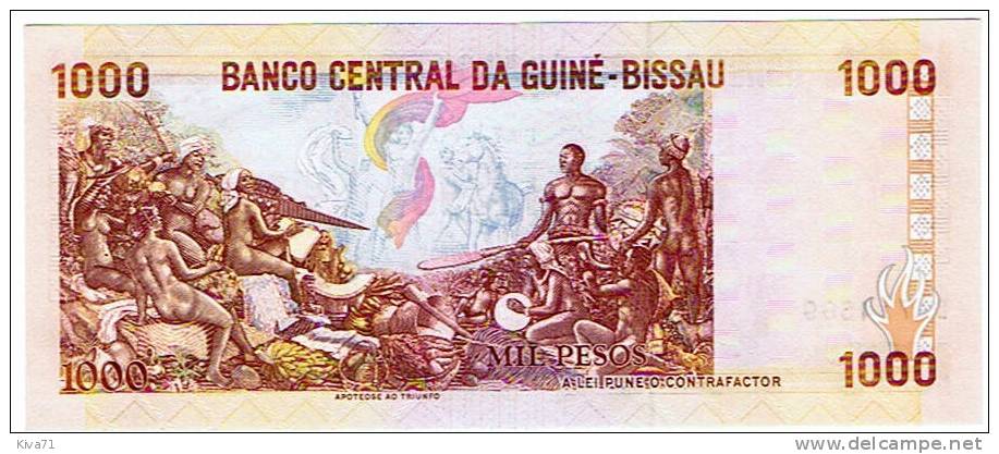 1000 Pesos  "GUINEA-BISSAU" 1er Mars 1990  UNC    Ble 35 - Guinea-Bissau