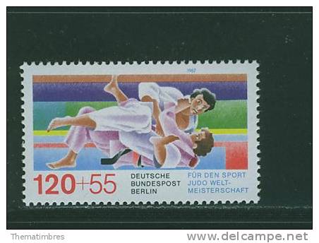 T0355  Judo  739 Allemagne Berlin 1987 Neuf ** - Judo